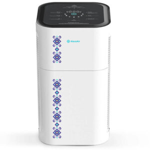 Resigilat - Purificator aer AlecoAir P80 TRADITIO  Filtru TRUE HEPA si Carbon  UV-C  WiFi  Multisenzor PM1  PM2.5  PM10  CO2  TV