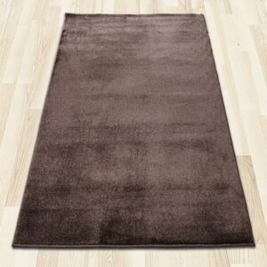 Traversa Hermes model unicolor maro inchis 4047-311