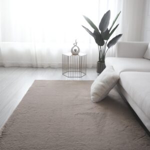Covor blanita ecologica bej antiderapant SL080