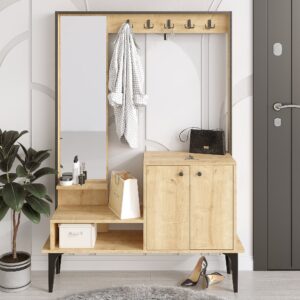 Cuier Culoare Stejar 114 X 170 X 35 Andy