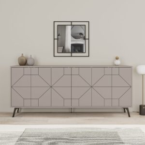 Dulap Tip Consola Dune 183 - Light Mocha 184 X 77.4 X 35