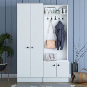 Cuier cu dulap M11 - 1567 Dimensiuni 119.6 X 182.8 X 37.3