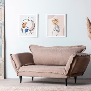 Canapea cu 2 Locuri ino Daybed - Mink GR121/01
