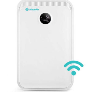 Sistem de ventilatie AlecoAir E40 Revive PRO cu recuperare de caldura si purificare independenta  WiFi  UV-C  TRUE HEPA  Ionizar