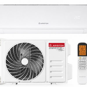 Aer conditionat Ariston Kios BS R32 12000 BTU, A++, Wi-Fi, Inverter, racire/incalzire, Auto-Curatare, cu kit de instalare inclus
