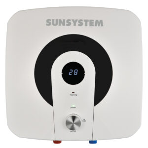 Boiler electric Sunsystem MB 15KS-AL, 15 litri, rezistenta electrica 2 kW, clasa energetica B, montaj vertical, incalzire rapida, protectie dubla, montaj deasupra chiuvetei