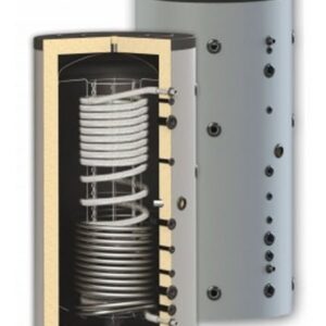 Boiler igienic combinat SUNSYSTEM HYG BR 500, cu o serpentină, 500 litri, pentru producerea și depozitarea apei calde menajere igienice și încălzire