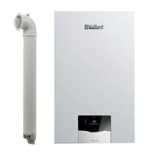 Centrala termica in condensatie Vaillant Ecotec Plus VUW 26CS/1-5, 21 kW, incalzire si acm, kit evacuare inclus