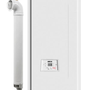 Centrala termica pe gaz in condensare Arca Pixel MX 20/25 PN, 20 kw incalzire, 25 kw acm, kit evacuare inclus