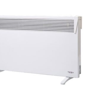 Convector electric de podea TESY CN 03 100 MIS F, 1000W, Termostat reglabil, alb
