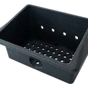 Creuzet (focar) din fonta pentru Semineu pe peleti cu aer cald Fiama Maxima/Insert - (PIESA ORIGINALA)