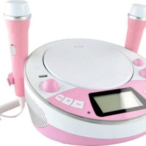 Karaoke copii X4 Tech Bobby Joey Rose  2 Microfoane  Functie Karaoke  Difuzoare stereo