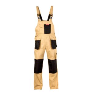 Pantalon lucru bumbac cu pieptar - 3xl/60