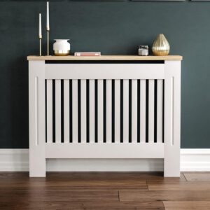 MDCA1 - Masca de calorifer, protectie radiator Alb - Maro - 78/111/152/172 cm