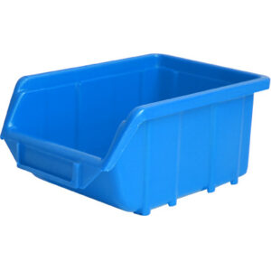 CUTIE PLASTIC DEPOZITARE 111X165X76MM / ALBASTRA