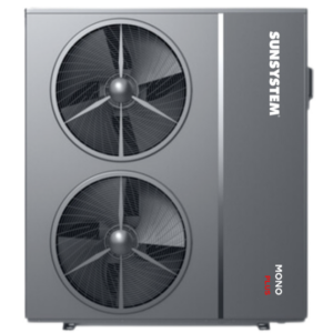 Pompa de caldura Aer-Apa pentru incalzire si racire, Sunsystem Mono Plus 185-3PH, Monobloc 18.5 kW, Inverter R32 ERP A+++, compresor Mitsubishi, Trifazata, Control Wi-Fi