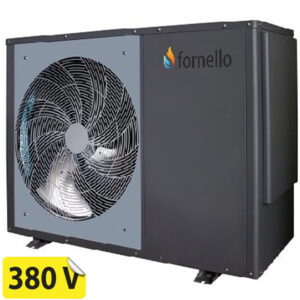 Pompa de caldura aer-apa pentru incalzire si racire FORNELLO ECO Green CGK-040V3L MONOBLOC 15 KW, Inverter R32 ERP A+++, compresor rotativ Panasonic, TRIFAZATA