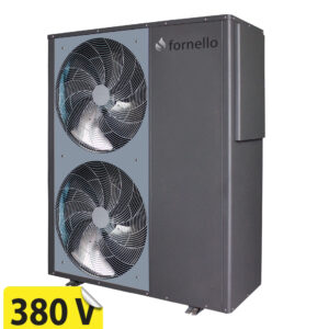 Pompa de caldura aer-apa pentru incalzire si racire FORNELLO ECO Green CGK-060V3L MONOBLOC 22 KW, Inverter R32 ERP A+++, compresor rotativ Panasonic, TRIFAZATA