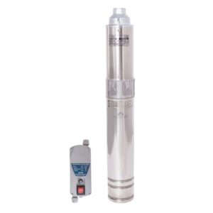 Pompa submersibila cu surub Wasserkonig XW30120, pentru ape curate, diametru 4"", putere 1500 W, debit 3000 l/h, inaltime refulare 120 m